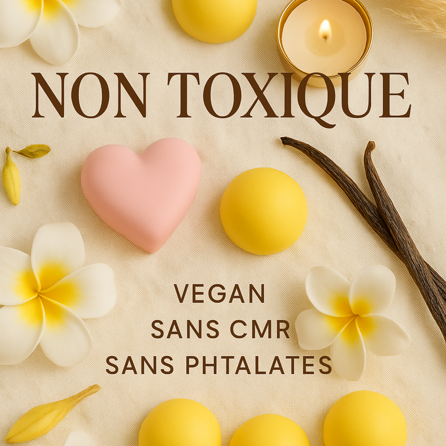 Fondants parfumés citron meringué, cire végétale non toxique, parfum de grasse – Sweetie Scent