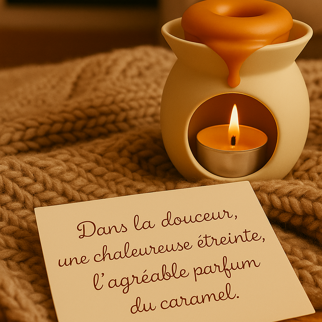 Fondant donut caramel beurre salé, fait main, personnalisable avec poème ou message – Sweetie Scent
