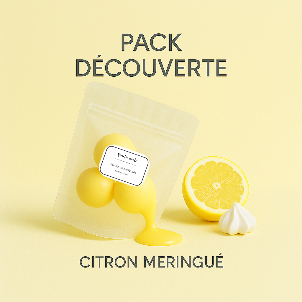 Pack Découverte - Éclat de citron - 3 fondants parfumés clean
