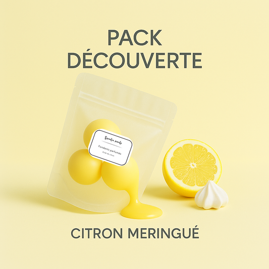 Pack Découverte - Éclat de citron - 3 fondants parfumés clean