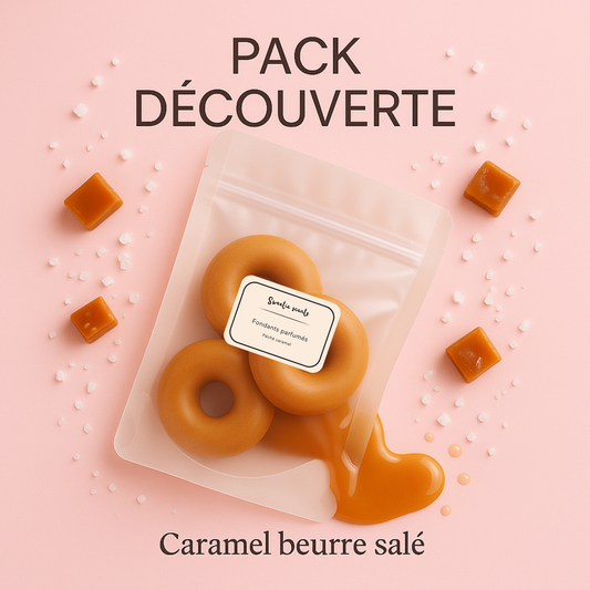 Pack découverte - Péché Caramel - 3 fondants parfumés clean