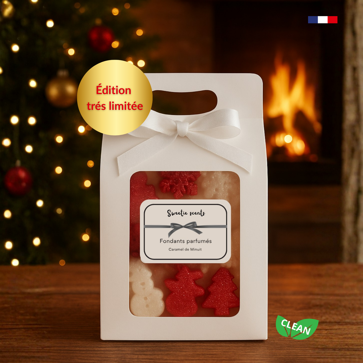 Coffret Cadeau Noël Personnalisé – Fondants Parfumés